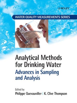 cover image of Analytical Methods for Drinking Water